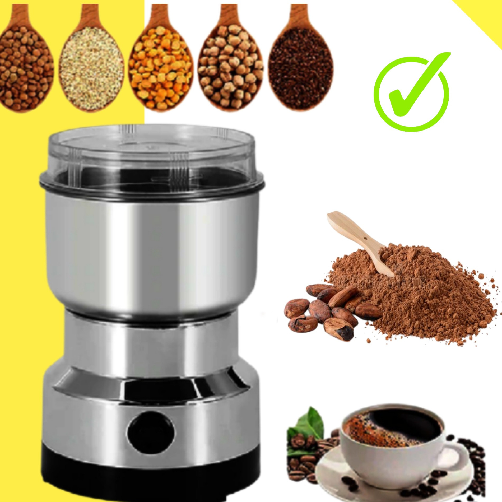 Miniatura 4 de Molino Metalico Triturador de Café